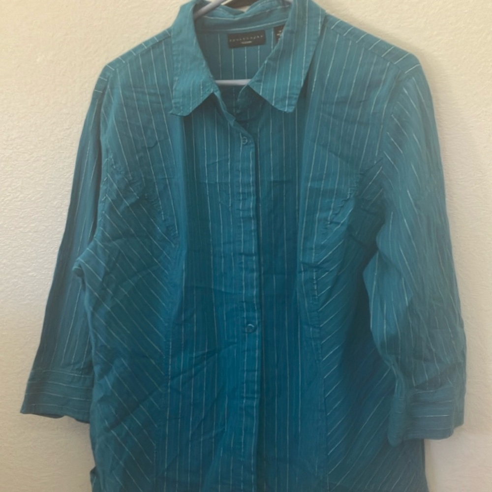 Ladies apostrophe blouse 16-18w